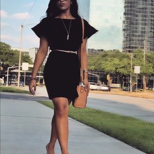 Loft Cap-Sleeved Dress